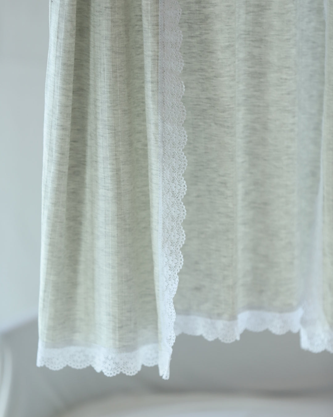 Set (2p) Bata y Camison "Essential Pure & Gray"