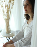 Set (2p) Bata y Camison "Essential Pure & Gray"