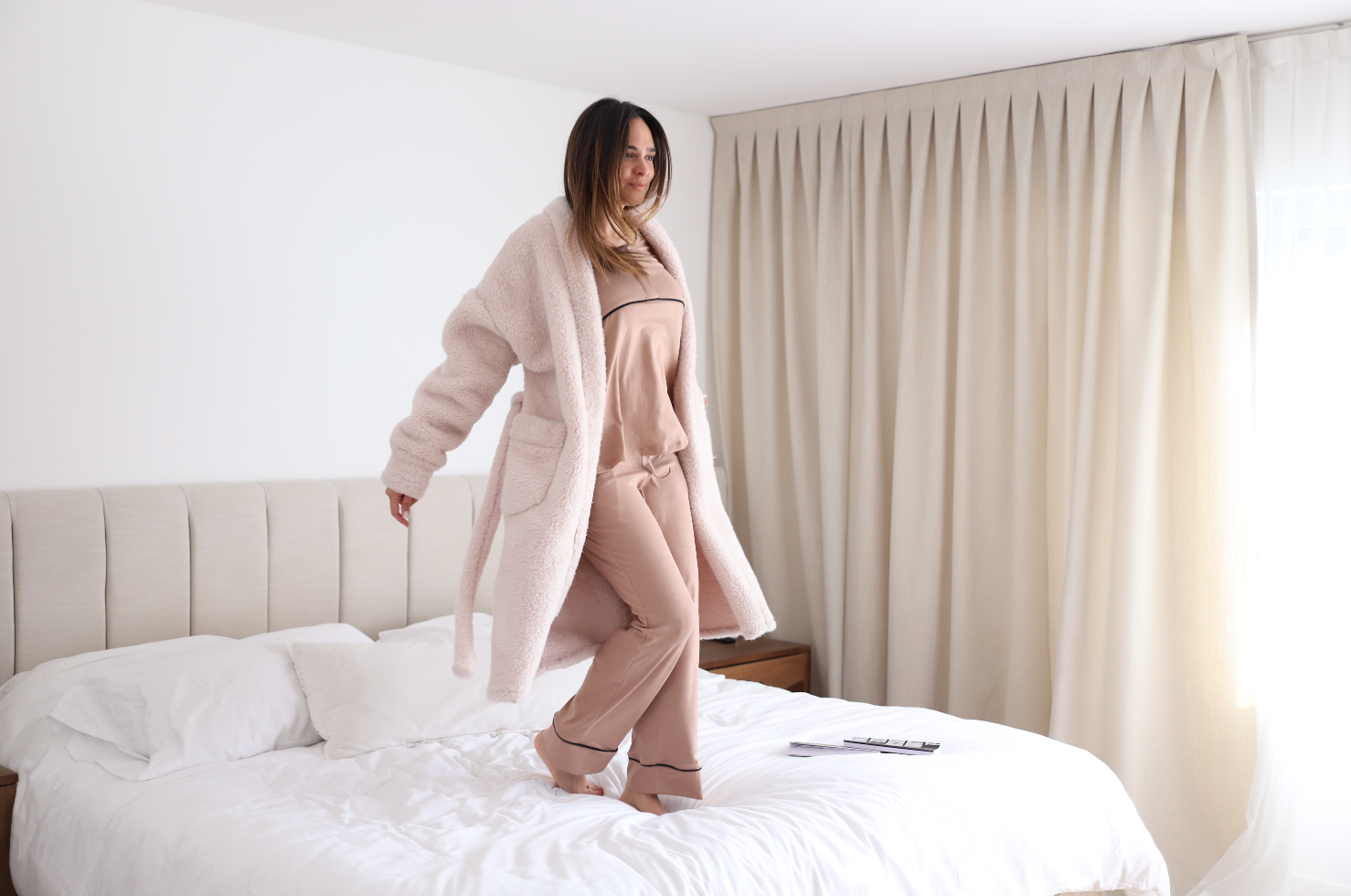 Set (2p) Camiseta y pantalon "Comfy Born to Be"