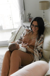 Set (2p) Camiseta y pantalon "Born To Be" Tostado