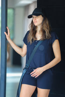 Set (2p) Remera y Short "Essential Black" s/p