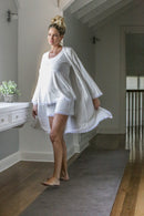 Set (4p) Remera, Short, Camisón y Bata "Essential Pure"