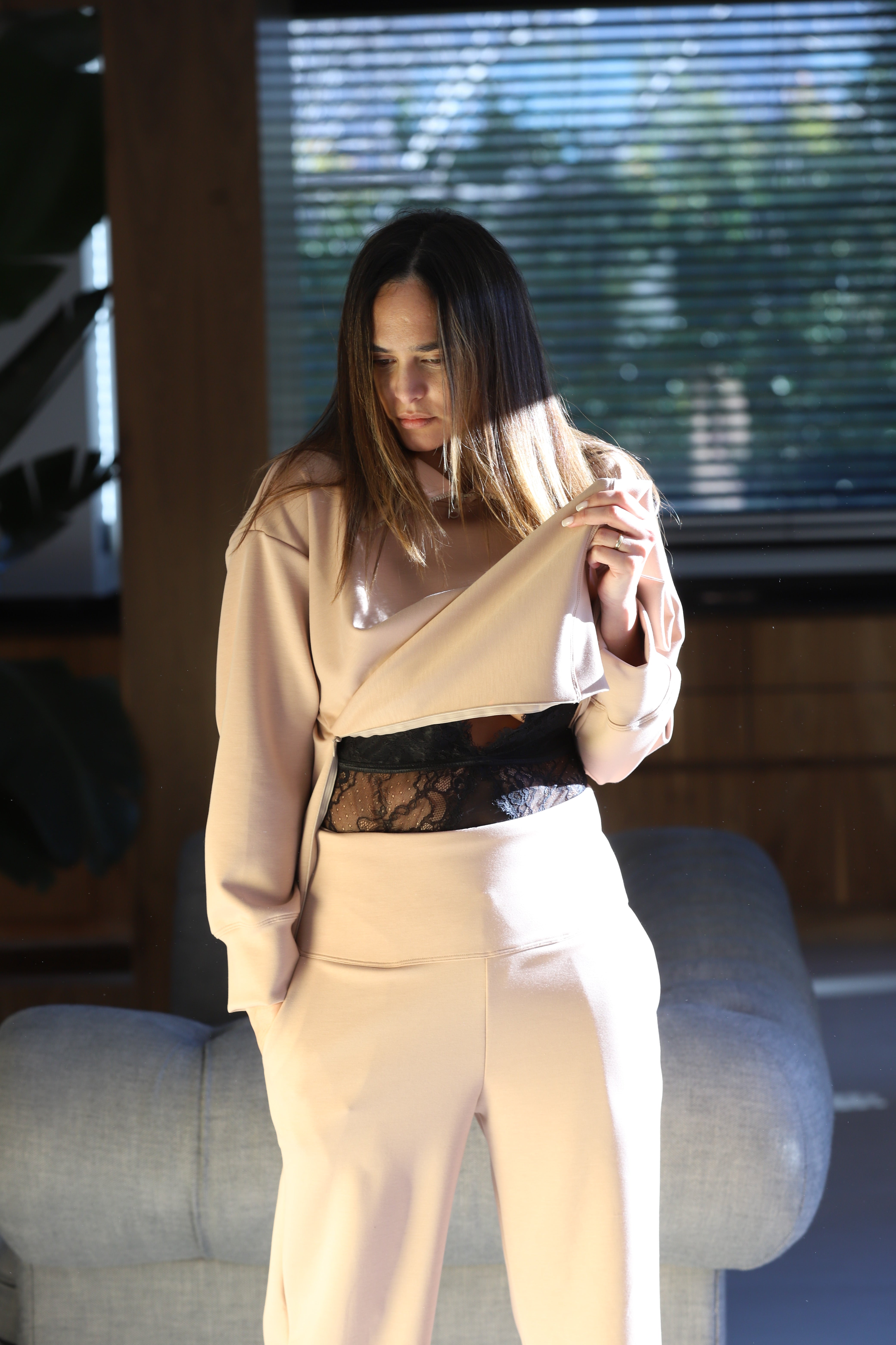 Buzo con cierres Comfy