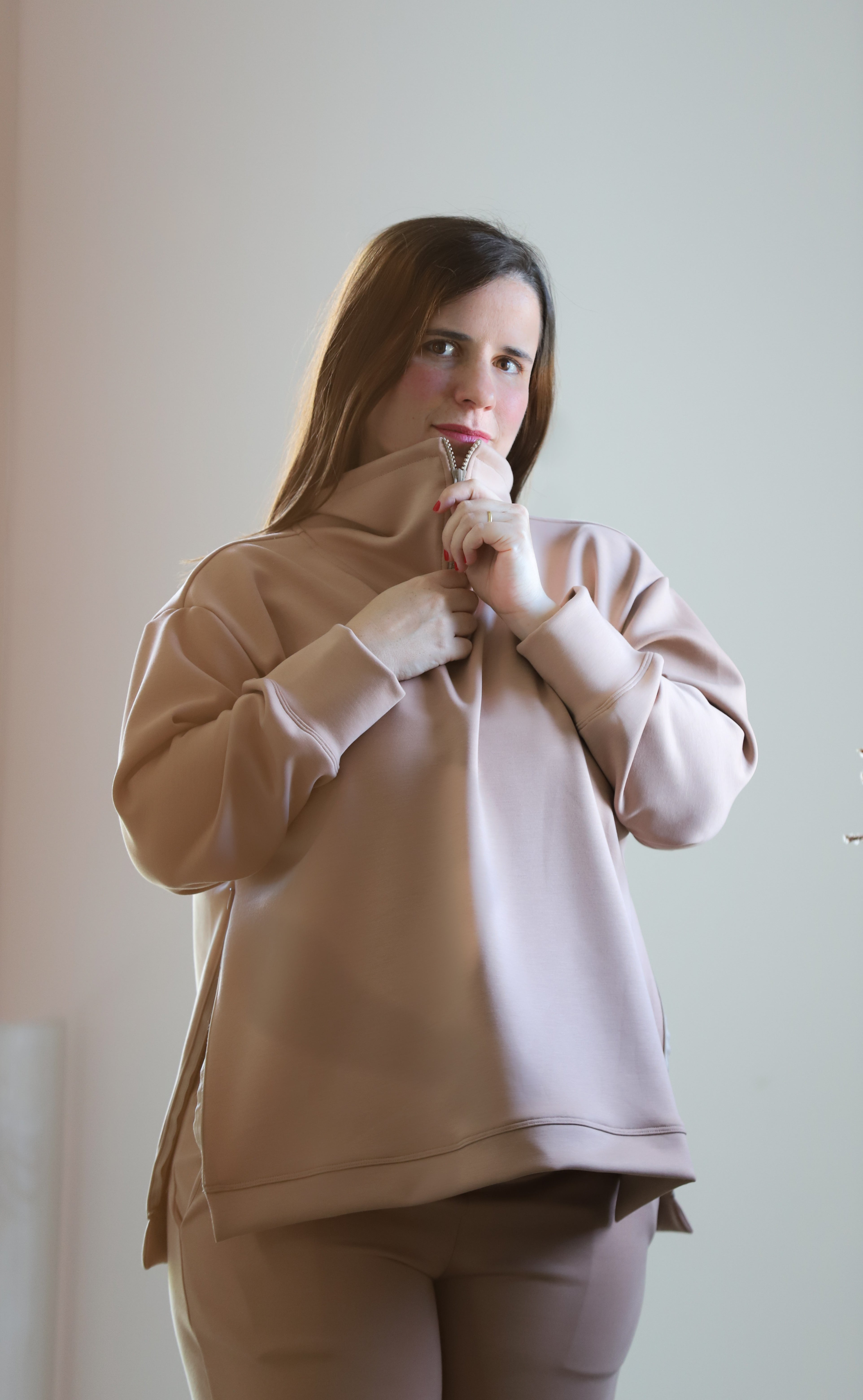 Set (2p) Buzo con cierres y Pantalon "Comfy Mom"