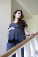 Set (2p) Remera y Pantalón "Essential Dark Gray"