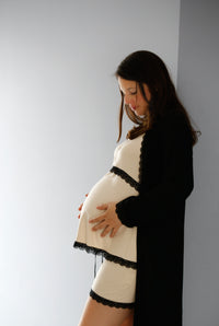 Set (2p) Remera y Short "Essential Black & Nude"