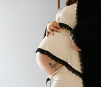 Set (2p) Remera y Short "Essential Black & Nude"