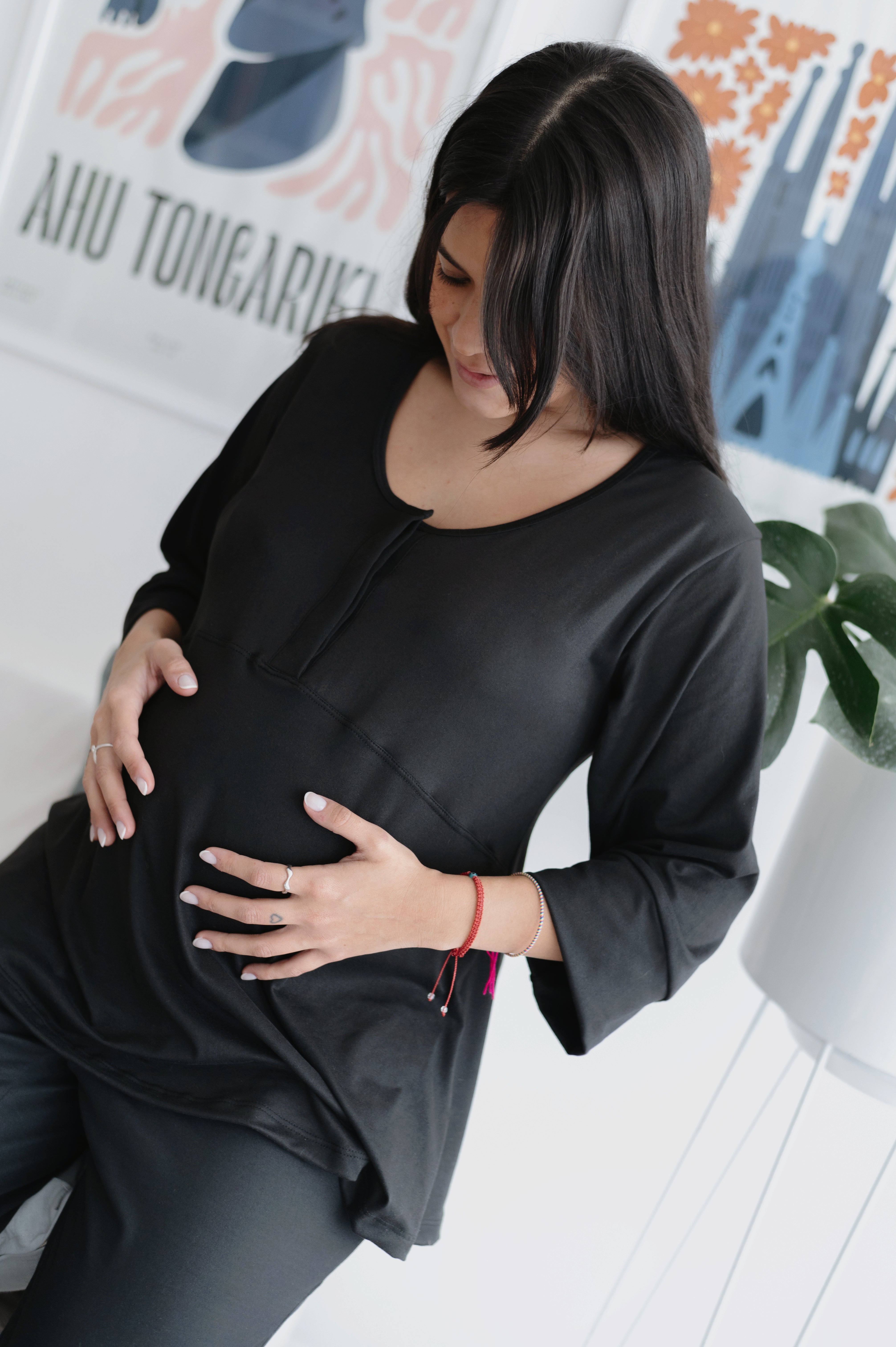 Set (2p) Camiseta y Pantalon "Born To Be" Black