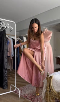 Set (2p) Top y Pollera "Saten"