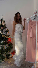 Set (2p) Top y Pollera "Saten"