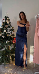 Set (2p) Top y Pollera "Saten"